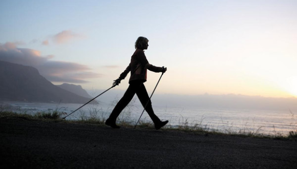 Nordic Walking Technik: Atmung